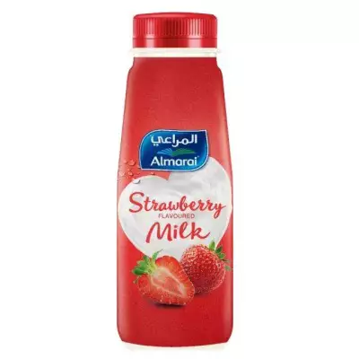 Almarai Strawberry Fresh Flavored Milk- 225mL