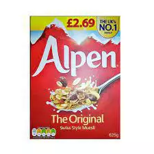 Alpen Original Swiss Style Muesli- 550Gm