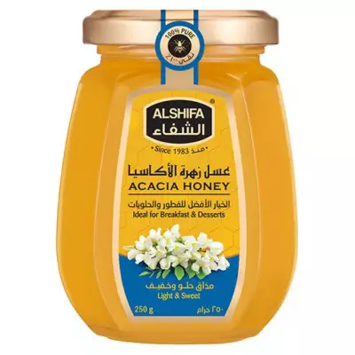 ALSHIFA Acacia Honey - 250 Grams