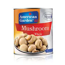 American Garden Mushroom Whole- 2840Gm