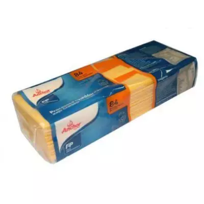 Anchor Cheddar Cheese 84 Slices- 1.040Kg
