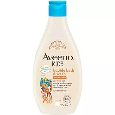 AVEENO® KIDS BUBBLE BATH & WASH (UK), 250ML
