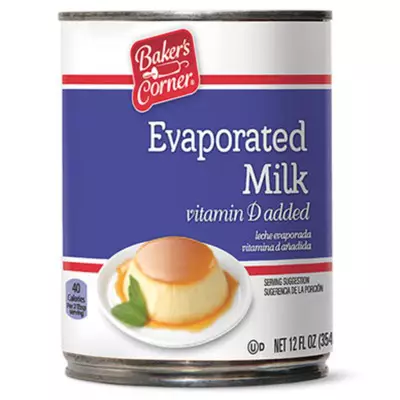 Baker's Corner Evaporated Milk with Vitamin D Added- 354mL