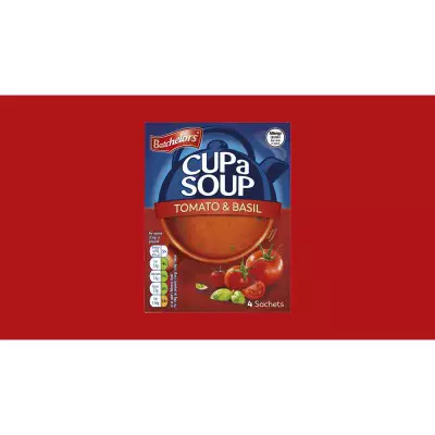 Batchelor's Cup a Soup Tomato & Basil (4 Sachets)- 104g
