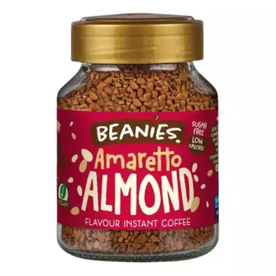 Beanies Amaretto Almond Flavoured Instant Coffee- 50 GM