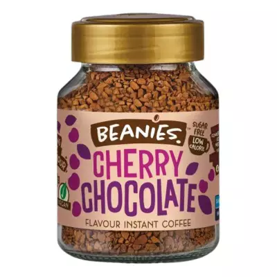 Beanies Cherry Chocolate Flavoured Instant Coffee- 50 GM
