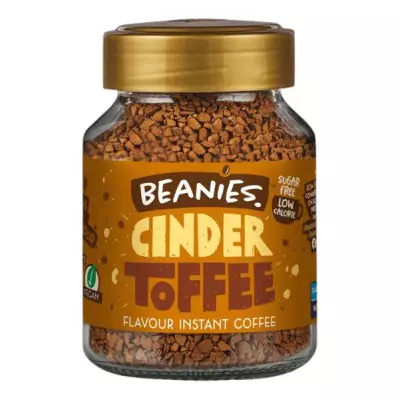 Beanies Cinder Toffee Flavoured Instant Coffee- 50 GM