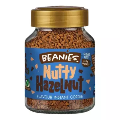 Beanies Nutty Hazelnut Flavoured Instant Coffee- 50 GM