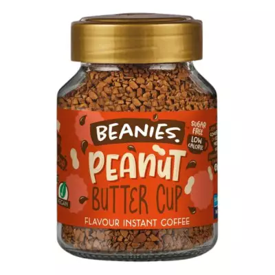 Beanies Peanut Butter Cup Flavoured Instant Coffee- 50 GM