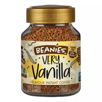 Beanies Very Vanilla Flavoured Instant Coffee- 50 GM