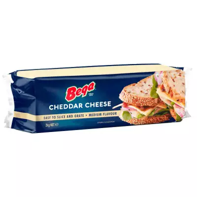 Bega Cheddar Cheese Block 2kg