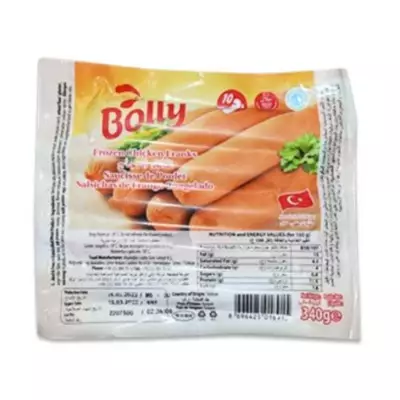 Bolly Frozen Chicken Sausage 10 Pcs 340GM