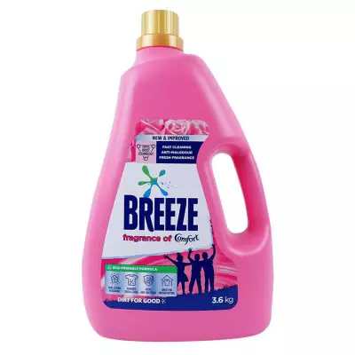Breeze Liquid Detergent Fragrance Of Comfort- 3.6 Kg