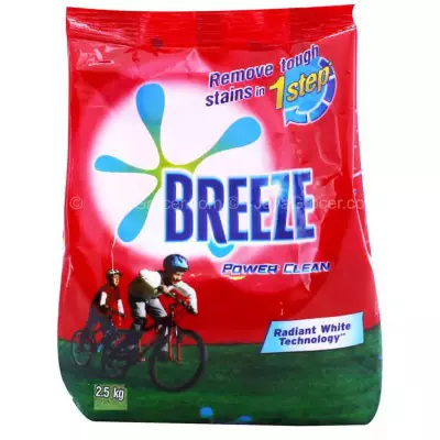 Breeze Power Clean Detergent Powder- 2.3 Kg