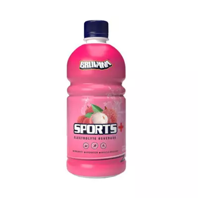 Bruvana Sports+ Electrolyte Beverage (Litchi Flavor) 500ml