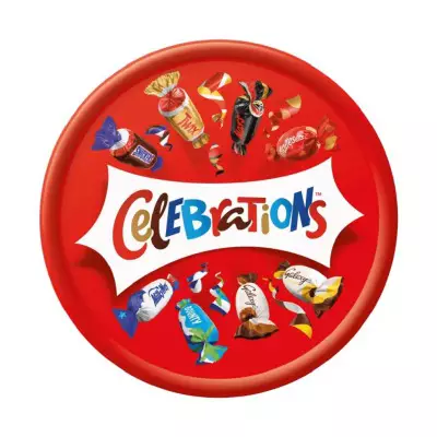 Celebrations Gift Box Tub 51X Chocolates- 500g