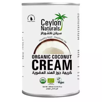 CEYLON Naturals ORGANIC COCONUT cream 400ML