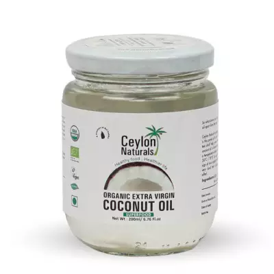 Ceylon Naturals Organic Extra Virgin Coconut Oil- 200mL