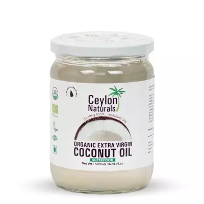 Ceylon Naturals Organic Extra Virgin Coconut Oil - 500 mL