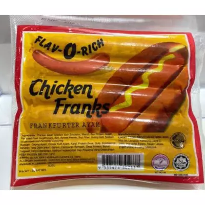 Chicken Frank Flav O Rich 340g
