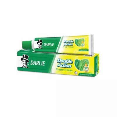 Darlie Double Action Fresh & Clean Toothpaste With Natural Mint Essence- 150g