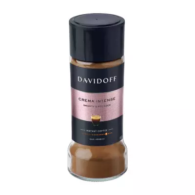 Davidoff Crema Intense 100% Arabica Smooth & Rounded Instant Coffee- 90g