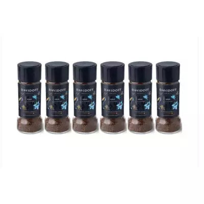 Davidoff Origins Asia 100% Arabica Zesty & Exciting Instant Coffee Pack Of (6 X 90G)