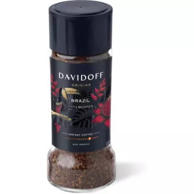 Davidoff Origins Brazil 100% Arabica Rich & Balanced Instant Coffee- 100g [LIMITED OFFER]