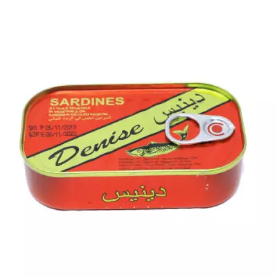 DENISE SARDINES IN VEGETABLE OIL 125G