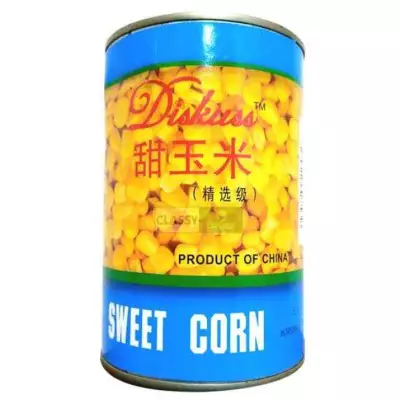 Diskuss Sweet Corn Whole - 425g