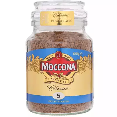 Douwe Egberts Moccona Classic 5 Decaffeinated Instant Coffee- 100g
