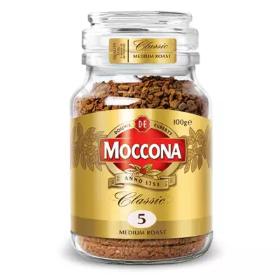 Douwe Egberts Moccona Classic 5 Medium Roast Instant Coffee- 100g