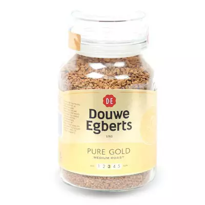 Douwe Egberts Pure Gold Medium Roast 3 Instant Coffee- 190g