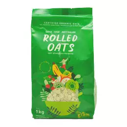 DR Gram Organic Rolled Oats- 1 Kg