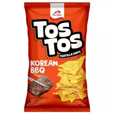 Dua Kelinci TOSTOS Tortilla Chips Korean BBQ​ Flavor- 145g