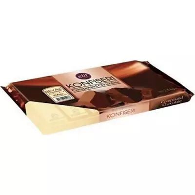 Elit White Compound Chocolate Block- 2.5 Kg