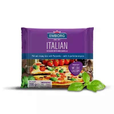 Emborg Italian 10 Slices With Mozzarella- 200 g