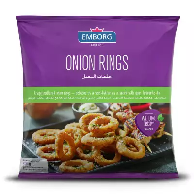 Emborg Onion Rings- 450 g