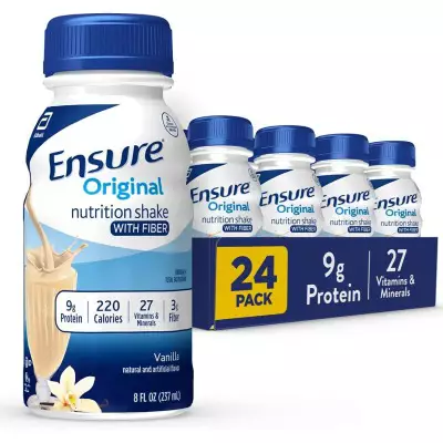 Ensure® Original Vanilla Nutrition Shake- 237mL (8 FL OZ) Pack Of 24