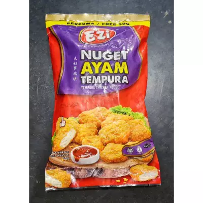 EZI Nuget Ayam Tempura (Tempura Chicken Nugget)- 800g