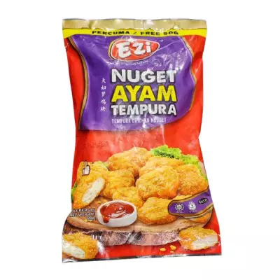 EZI Nuget Ayam Tempura (Tempura Chicken Nugget)- 850g