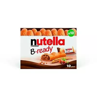 Ferrero Nutella B-Ready Pack of 10 (Value Pack)- 220g