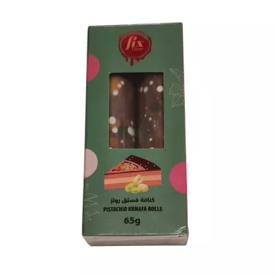 Fix Qatar Pistachio Kunafa Rolls- 65g