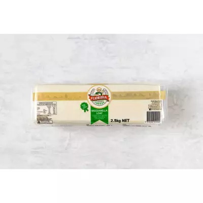 Florida Mozzarella Cheese Loaf- 2.5 Kg