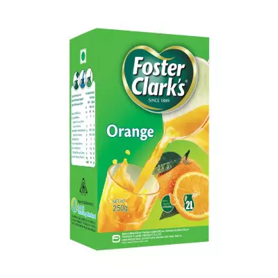 Foster Clark's Orange Instant Drink Powder Packet- 250g