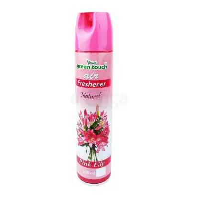 Fresco Green Touch Natural Pink Lily Air Freshener- 300mL