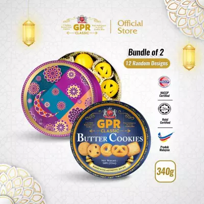 ​GPR Classic Butter Cookies Bundle Of 2 - 340g (12oz)