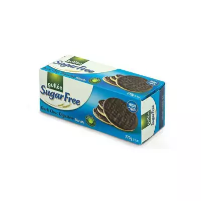 Gullon Sugar Free Dark Chocolate Digestives - 270g