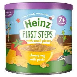 Heinz First Steps Cheesy Veg with Pasta- From 7+ Month- 240gm- UK