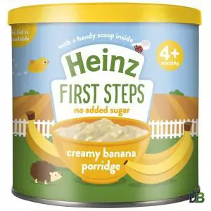 Heinz First Steps Creamy Banana Porridge- From 4+ Month- 240gm- UK